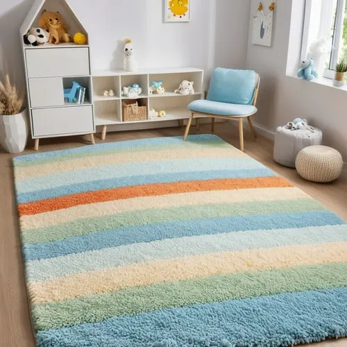 rug,turquoise wool,baby bed,baby room,rugs,carpets,Photography,General,Realistic