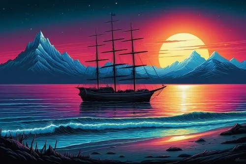 sea sailing ship,sailing ships,sailing boat,boat landscape,sailboat,sailing ship,sail ship,sailing,sail boat,sailboats,sailing boats,sailing blue purple,scarlet sail,tallship,sea fantasy,pirate ship,t