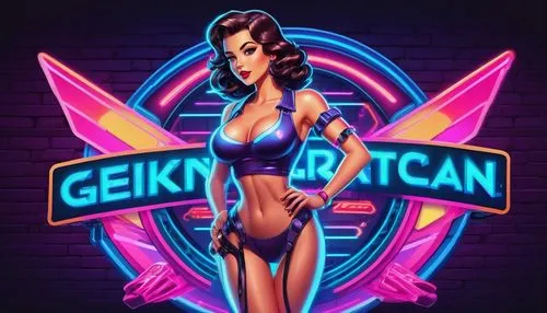 retro girl,neon carnival brasil,neon sign,retro woman,retro background,neon body painting,neon cocktails,retro pin up girl,retro women,vector illustration,neon light,zodiac sign gemini,retro pin up girls,game illustration,vector graphic,steam icon,80's design,phone icon,twitch icon,neon coffee,Unique,Design,Logo Design