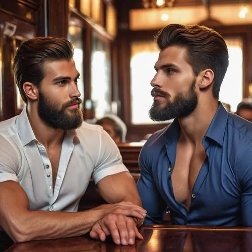 machos,men sitting,hunks,boatbuilders,coupled,men's wear,beards,sailors,plainclothesmen,bachelors,men clothes,persians,gigolos,barbershop,haegglund,tailors,sprezzatura,virility,shirtmaker,husbandmen,Photography,General,Realistic