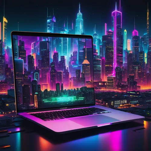 purple wallpaper,desktop,blur office background,colorful city,cyberpunk,dusk background,desktop background,3d background,desktop view,desktop computer,colorful background,desktop wallpaper,laptop screen,digital background,desk top,background screen,4k wallpaper,background colorful,french digital background,computer graphics,Illustration,American Style,American Style 10