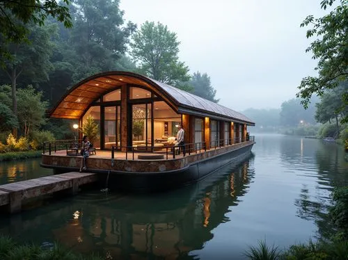 boat house,boathouse,house with lake,house by the water,houseboat,floating huts,pool house,houseboats,summer cottage,summer house,boathouses,floating on the river,boat shed,the cabin in the mountains,teahouse,beautiful home,floating over lake,stilt house,boat dock,forest lake