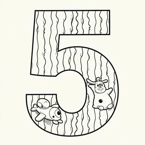 six,figure 8,letter s,five,number 8,and symbol