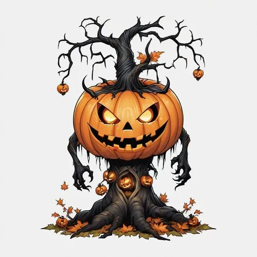 halloween vector character,calabaza,halloween background,halloween illustration,halloweenchallenge,halloween pumpkin,Illustration,Abstract Fantasy,Abstract Fantasy 11