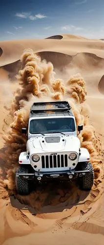 By Tun Tun,  Create tattoo design, black and white, American fighter jeep and roughly driving in sand smoky design. Please provide an in-depth critique of my artwork. Assess the composition, balance, 