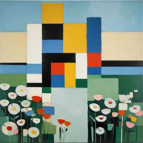 mondriaan,mondrian,malevich,leger,stael,savoye,orphism,feitelson,suprematist,still life of spring,gwathmey,suprematism,feustel,pasmore,giorgini,blumenfeld,munari,sommerfeldt,cubists,cubist,Art,Artistic Painting,Artistic Painting 46