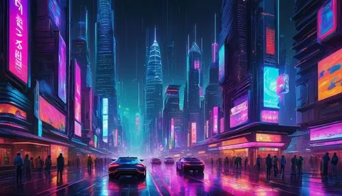 cyberpunk,cityscape,cybercity,colorful city,shanghai,shinjuku,metropolis,bladerunner,futuristic landscape,guangzhou,tokyo city,futuristic,lumpur,fantasy city,neon arrows,urban,cyberscene,neons,tokyo,cityzen,Illustration,Japanese style,Japanese Style 05