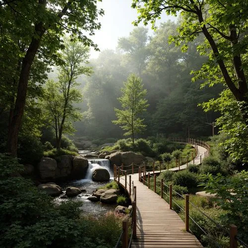 montreat,nantahala,hiking path,cheonjiyeon falls,plitvice,hanging bridge,gangwon do,gangwon,wooden bridge,gwacheon,chattooga,rockbridge,scenic bridge,nature park,jecheon,great smoky mountains,wolchulsan,adventure bridge,cahaba,forestland