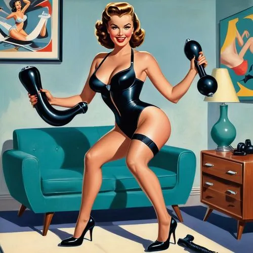 pin ups,pin-up girl,pin up girl,radebaugh,retro pin up girl,pin-up model,Illustration,Retro,Retro 12