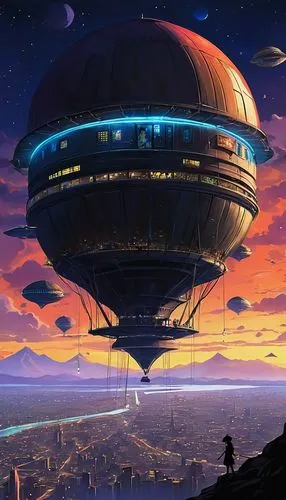 airships,futuristic landscape,airship,homeworld,skycycle,sky space concept,sci fiction illustration,skyreach,deltha,homeworlds,technosphere,coruscant,sedensky,scifi,cosmosphere,skycraper,heliosphere,schuiten,skyship,sky city