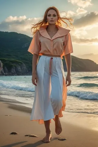 hadise,goldfrapp,beach background,margairaz,paparizou,walk on the beach,girl on the dune,orange robes,the wind from the sea,huiraatira,petra tou romiou,googoosh,beach walk,aliona,sailing orange,woman walking,sand rose,whangaparaoa,cantoral,popmatters,Photography,General,Realistic