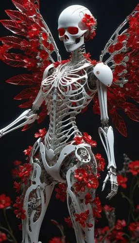 skeletal,vintage skeleton,human skeleton,coral guardian,day of the dead skeleton,danse macabre,biomechanical,dance of death,bones,neottia nidus-avis,skeleton,angel of death,widow flower,bone,alien warrior,exoskeleton,red skin,frame flora,samurai fighter,anatomical,Illustration,American Style,American Style 02