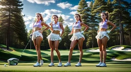 girls playing golf,foursome (golf),golfvideo,golf course background,symetra tour,lpga,samantha troyanovich golfer,indian canyons golf resort,fourball,golf player,indian canyon golf resort,golfers,golf