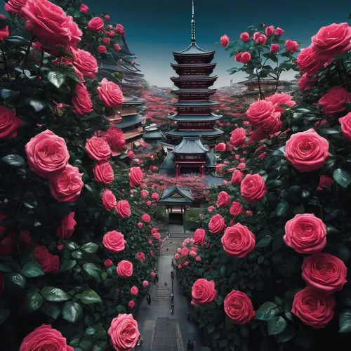 beautiful japan,chinese temple,芦ﾉ湖,japan rose,kyoto,taiwan,japan garden,taipei,asian architecture,landscape rose,culture rose,chinese architecture,japan landscape,xi'an,japan,pagoda,blooming roses,pink city,south korea,japanese camellia,Photography,Fashion Photography,Fashion Photography 18