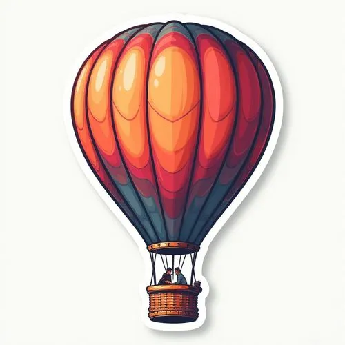 balloonist,gas balloon,dribbble icon,airdrops,balloonists,irish balloon,Unique,Design,Sticker