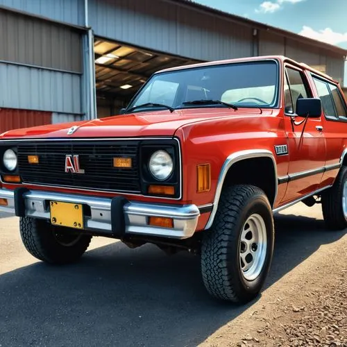 amc eagle,jeep cherokee (xj),jeep comanche,jeep cherokee,ford bronco ii,4 runner,ford bronco,toyota 4runner,subaru brat,cherokee,daf 55,chevrolet tracker,dodge d series,4x4,leyland,jeep wagoneer,austin allegro,jeep gladiator,amc spirit,4x4 car,Photography,General,Realistic