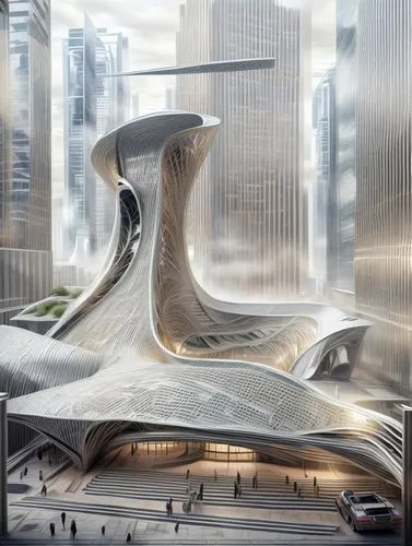 futuristic art museum,futuristic architecture,hudson yards,calatrava,disney concert hall,soumaya museum,walt disney concert hall,santiago calatrava,futuristic landscape,disney hall,helix,hongdan center,jewelry（architecture）,sinuous,tianjin,futuristic,modern architecture,sky space concept,oculus,arhitecture