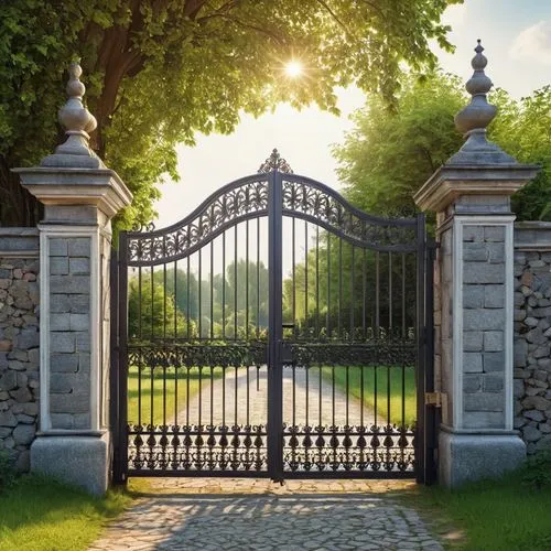 fence gate,gated,iron gate,gates,farm gate,metal gate,wood gate,stone gate,front gate,heaven gate,gateway,gate,garden door,gateways,componentry,portal,entrances,gating,abrogates,victory gate,Photography,General,Realistic