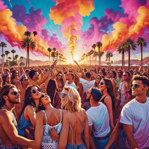 the festival of colors,music festival,festival,chella,coachella,edm,Photography,General,Realistic