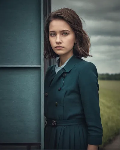 a girl comes to me,the girl at the station,clove,digital compositing,madeleine,eglantine,british actress,girl in a historic way,katniss,the stake,rowan,eleven,children of war,orla,thomas heather wick,