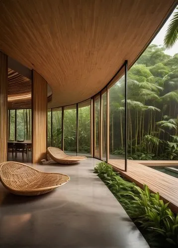 bamboo curtain,amanresorts,luxury bathroom,wooden sauna,japanese-style room,asian architecture,bamboo forest,bamboo plants,zen garden,forest house,teahouse,japanese zen garden,bamboo,tropical house,hawaii bamboo,timber house,tree house hotel,dunes house,house in the forest,banya,Conceptual Art,Sci-Fi,Sci-Fi 16