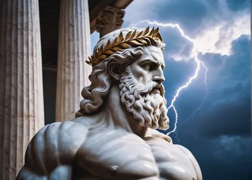 poseidon,poseidon god face,zeus,asclepius,greek mythology,greek myth,greek gods figures,perseus,the death of socrates,thymelicus,greek god,god of the sea,neptune,sparta,biblical narrative characters,2nd century,athene brama,god of thunder,athenian,statue of hercules,Illustration,Japanese style,Japanese Style 16