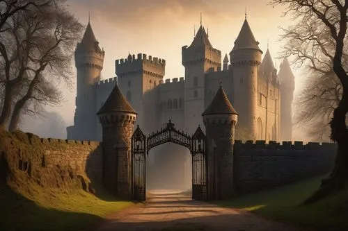 castle of the corvin,fairy tale castle,fairytale castle,castlelike,castellated,castles,medieval castle,knight's castle,haunted castle,castel,castle,beleriand,blackgate,gatehouses,castletroy,fantasy picture,castleguard,ghost castle,gold castle,fairy tale castle sigmaringen,Art,Classical Oil Painting,Classical Oil Painting 39