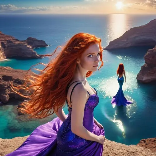 celtic woman,little mermaid,mermaid background,atlantica,ariel,rousse,fantasy picture,amphitrite,aphrodite's rock,megara,nereids,epica,eilonwy,ariadne,believe in mermaids,riverdance,fathom,photoshop manipulation,redheads,photo manipulation,Photography,General,Realistic