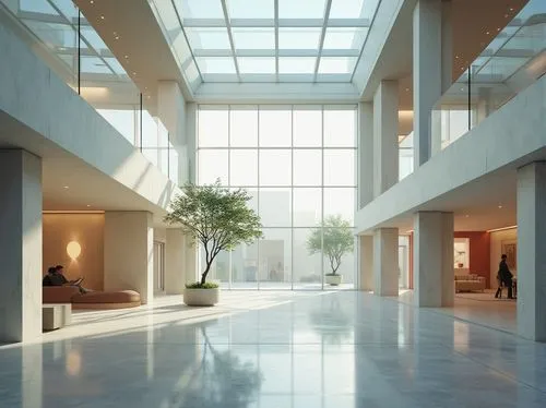 atriums,daylighting,modern office,atrium,lobby,foyer,pinakothek,skylights,entrance hall,offices,3d rendering,hallway space,hall of nations,interior modern design,louvre,futuristic art museum,office buildings,penthouses,office building,headquaters,Photography,General,Realistic