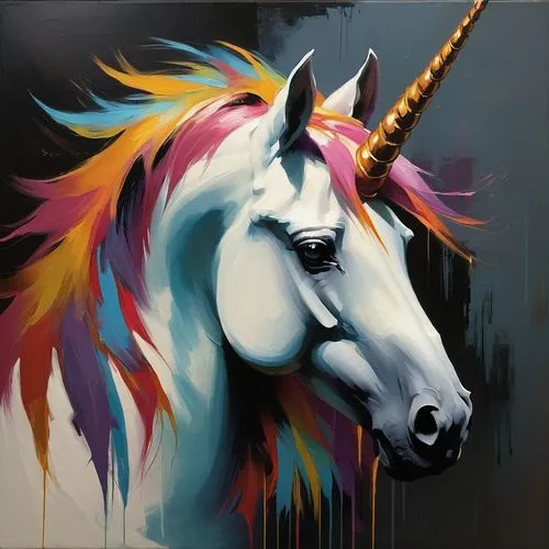 unicorn art,unicorn,unicorn background,licorne,painted horse,rainbow unicorn,unicorn head,skillicorn,unicorn and rainbow,colorful horse,unicorns,nikorn,unicorn face,pegasys,unicorn crown,golden unicorn,einhorn,celestia,constellation unicorn,unicornis,Conceptual Art,Oil color,Oil Color 11