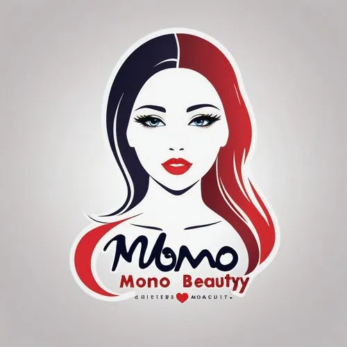 a woman's head with an image of mom's face and words,monju,monino,munyonyo,mbomo,mondino,mondo,Unique,Design,Logo Design