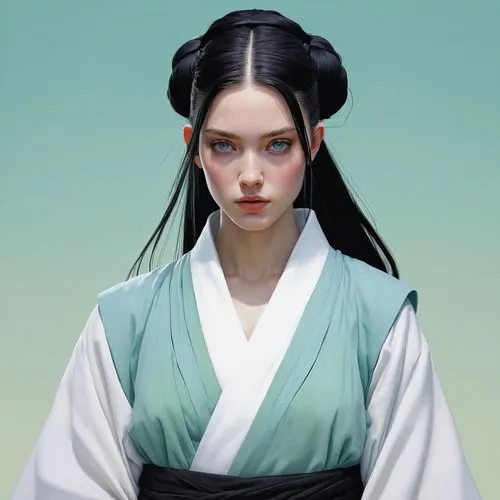 amidala,geisha,geisha girl,leia,kunqu,hanfu,Conceptual Art,Daily,Daily 14