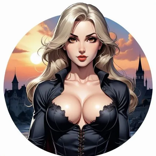 (((Black DD cup push up bra))), (((Big muscles), blonde hair, (toned physique, bigger boobs, shredded), corsette, business clothes)
, Comic art, cartoon art, masterpiece by Jim Lee,
portrait drawing, 