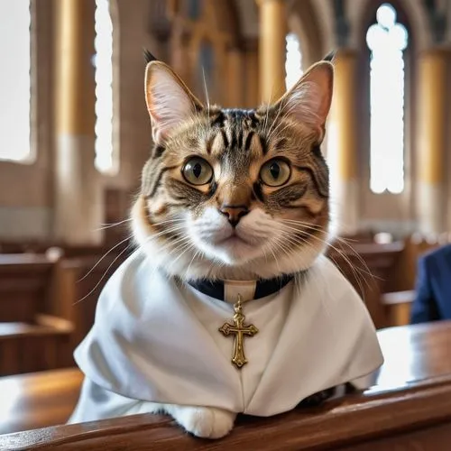 vestment,eucharist,high priest,holy communion,pope,metropolitan bishop,napoleon cat,bishop,priest,easter bells,cat european,the abbot of olib,eucharistic,first communion,priesthood,catholicism,nuncio,christening,cat image,pews,Photography,General,Realistic