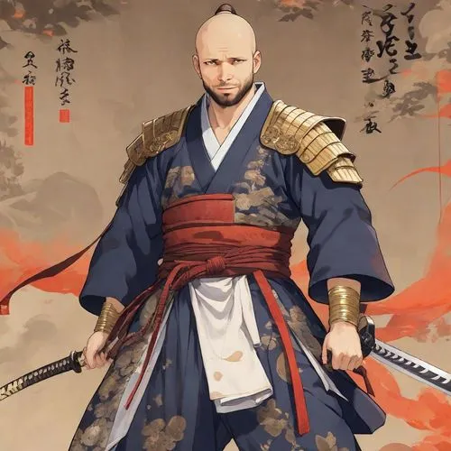 samurai,shuanghuan noble,samurai fighter,jeongol,yi sun sin,sanshin,sensoji,mukimono,tai qi,xing yi quan,takuan,goki,nikko,zui quan,shakuhachi,kanji,qi-gong,senso-ji,haidong gumdo,martial arts uniform,Digital Art,Anime