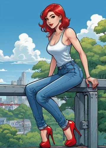 fujiko,madelyne,shadman,palmiotti,salvadora,giganta,Illustration,American Style,American Style 13