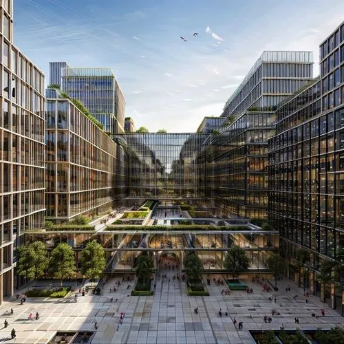 hafencity,kirrarchitecture,framing square,glass facades,glass facade,hudson yards,urban development,urban design,potsdamer platz,london buildings,mixed-use,central constructive,glass building,office b