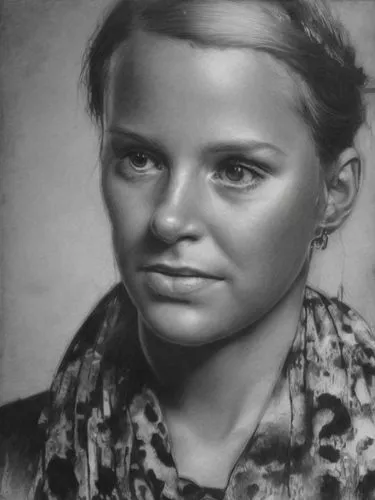 Impression in rough free-artistic pencil and charcoal style.,tymoshenko,girl portrait,timoshenko,portrait of a girl,risberg,vintage female portrait,girl drawing,female portrait,charcoal drawing,young 