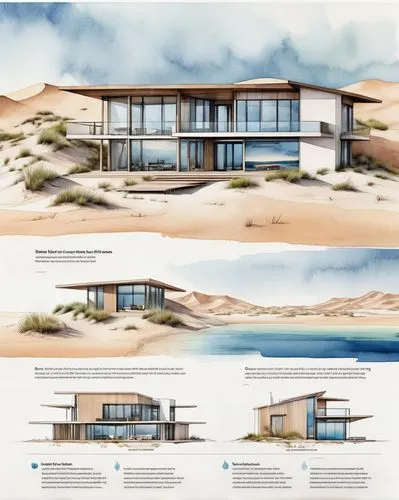 dunes house,dune ridge,admer dune,beach house,san dunes,coastal protection,archidaily,cube stilt houses,holiday home,dunes,dune pyla you,the sand dunes,moving dunes,luxury property,eco-construction,floating huts,beachhouse,house drawing,3d rendering,dune landscape,Unique,Design,Infographics