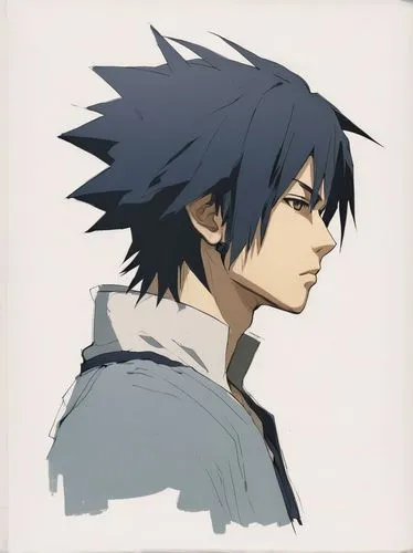 Anime rysunek, sasuke uchicha shipunnden,the person with long hair holding onto a stick,minato,sasuke,inuzuka,kuroichi,ainata,uchiha,Conceptual Art,Fantasy,Fantasy 10