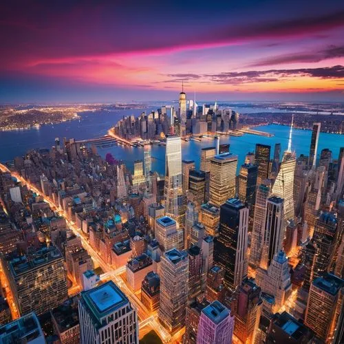 new york skyline,manhattan skyline,manhattan,newyork,new york,new york city,1wtc,1 wtc,new york harbor,big apple,hudson yards,world trade center,one world trade center,chicago skyline,tribute in light,homes for sale in hoboken nj,ny,colorful city,evening city,new york streets,Photography,General,Realistic