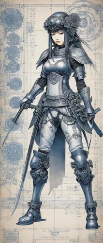 knight armor,armored,knight,armour,armor,armored animal,heavy armour,centurion,dragoon,iron mask hero,crusader,knight festival,samurai,knight star,samurai fighter,blueprints,swordsman,gunfighter,scabbard,scales of justice,Illustration,Japanese style,Japanese Style 18