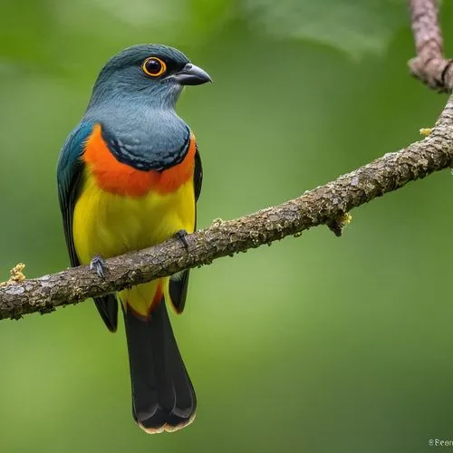 trogon,javan trogon,minivet,trogons,orange-bellied flowerpecker,daurian redstart,flame robin,euphonia,redstart,tanagers,tyrant flycatcher,tickell's blue flycatcher,bushshrike,african dusky flycatcher,tanager,rufous,alcedo,broadbill,orange-breasted sunbird,collared inca,Photography,General,Realistic