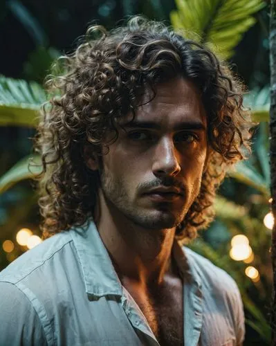 tarzan,man portraits,caveman,jungle,gardener,htt pléthore,farmer in the woods,cave man,polynesian,bali,fernano alonso,cg,jack rose,nature and man,naples botanical garden,rio serrano,danila bagrov,garden of eden,curly hair,forest man