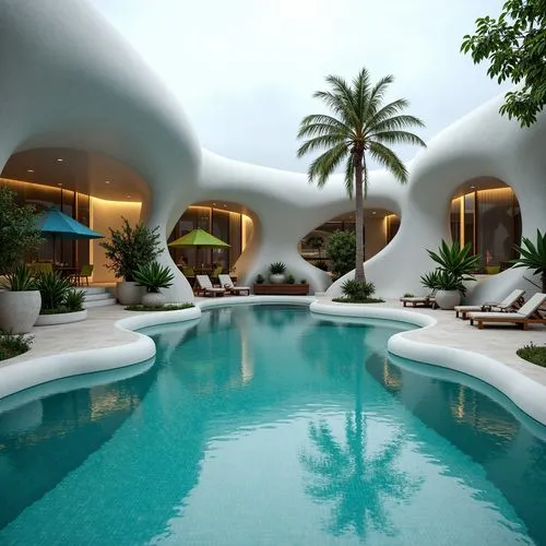 tropical house,pool house,holiday villa,dreamhouse,luxury hotel,futuristic architecture,roof domes,tropical island,amanresorts,luxury property,igloos,dunes house,infinity swimming pool,mustique,luxury home,earthship,tropics,paradis,piscine,floating island