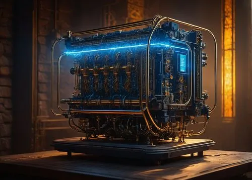 electric generator,generator,generators,barebone computer,mechanical,engine,scientific instrument,computer art,graphic card,treasure chest,steam machine,steam engine,steampunk,2080 graphics card,truck engine,wind engine,super charged engine,music chest,cinema 4d,car engine,Illustration,Vector,Vector 15