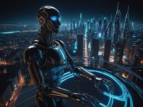 tron,cybercity,symbiote,futuristic,cyberpunk,cybersmith,cyberia,cyberview,metropolis,polara,cyberian,wakanda,cybernet,electro,sentinel,silico,catwoman,nanites,afrofuturism,cyberport,Art,Artistic Painting,Artistic Painting 08