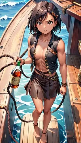 angra,niijima,hanji,ilsa,tirona,pirate,Anime,Anime,Realistic