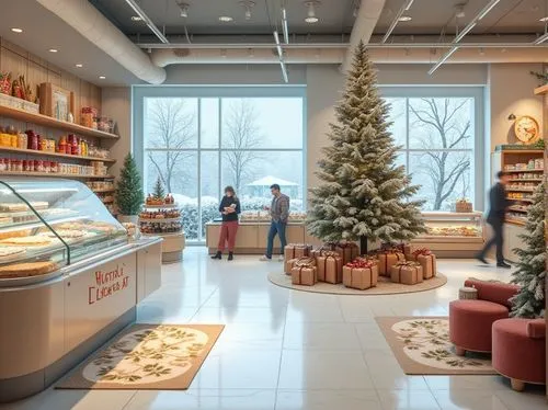 large store,provigo,kitchen shop,store,gift shop,lcbo,ovitt store,christmas stand,loblaws,giftware,store window,kesko,christmas scene,advent market,stores,gottschalks,boulangerie,bakery,toyshop,rovaniemi,Photography,General,Realistic