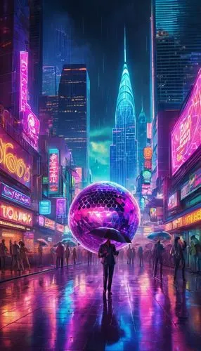 cyberpunk,futuristic landscape,futuristic,cybercity,shinjuku,ultraviolet,cyberworld,fantasy city,cybertown,bladerunner,futurepop,tokyo city,kabukiman,guangzhou,kowloon,lumpur,futurist,colorful city,cyberscene,vapor,Illustration,Realistic Fantasy,Realistic Fantasy 38